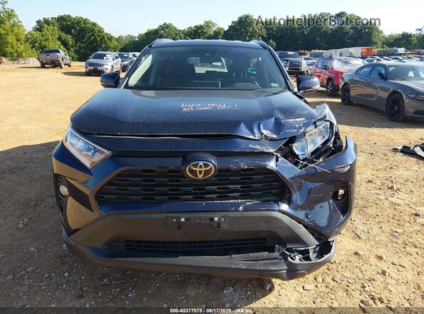 2T3P1RFV3MW155730 2021 TOYOTA RAV4 Синий Вид щитка приборов