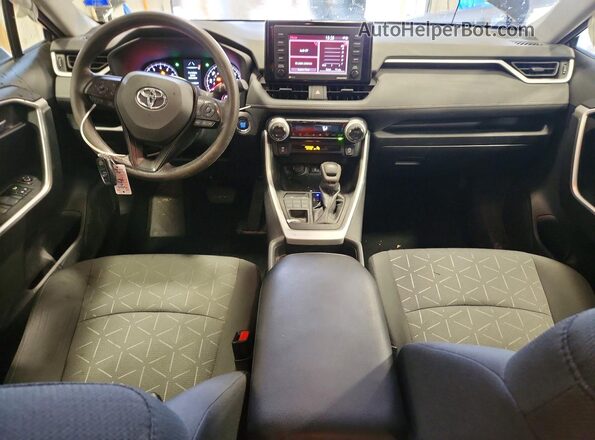 2T3P1RFV3MW231575 2021 TOYOTA RAV4 Черный Вид панели приборов