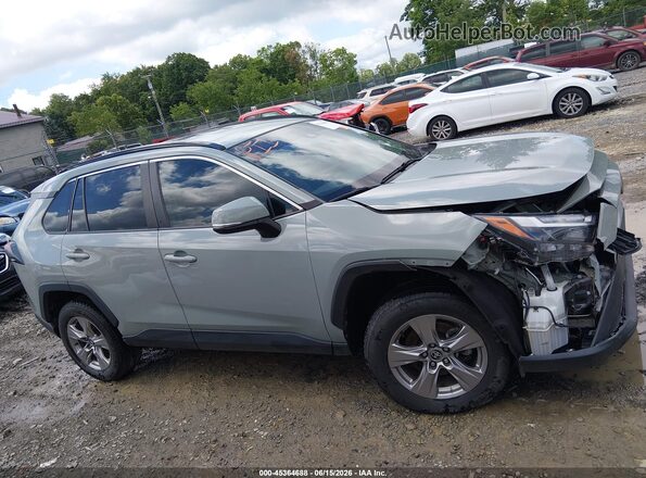 2T3P1RFV3NW274315 2022 TOYOTA RAV4 Gray Սալոնի հետևի տեսք