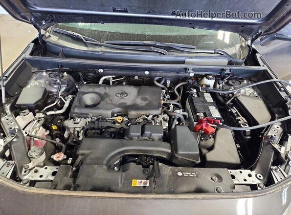 2T3P1RFV3PW353289 2023 TOYOTA RAV4 Black Вид підкапотного простору