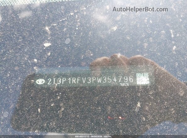 2T3P1RFV3PW354796 2023 TOYOTA RAV4 Gray Engine compartment view