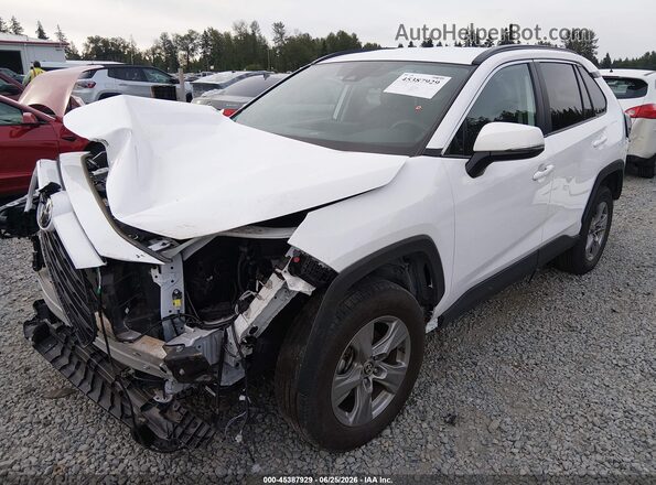 2T3P1RFV3SC498794 2025 TOYOTA RAV4 White Vista tres cuartos delantera izquierda
