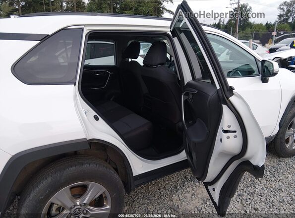 2T3P1RFV3SC498794 2025 TOYOTA RAV4 White Vista de la etiqueta del VIN