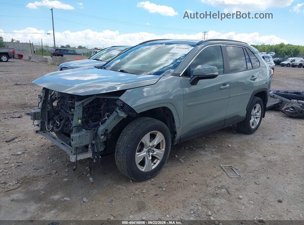 2T3P1RFV4LW116417 2020 TOYOTA RAV4 Pewter წინა მარცხენა ხედი სამი მეოთხედიდან