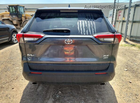 2T3P1RFV4MC143622 2021 TOYOTA RAV4 Gray Widok z tyłu