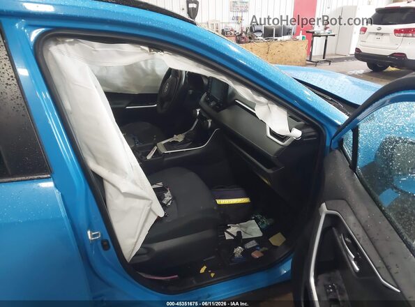 2T3P1RFV4MW155221 2021 TOYOTA RAV4 Blue Front interior view