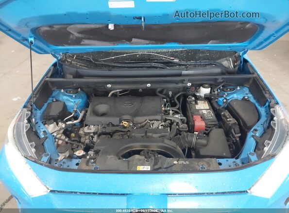 2T3P1RFV4MW155221 2021 TOYOTA RAV4 Blue Rear view