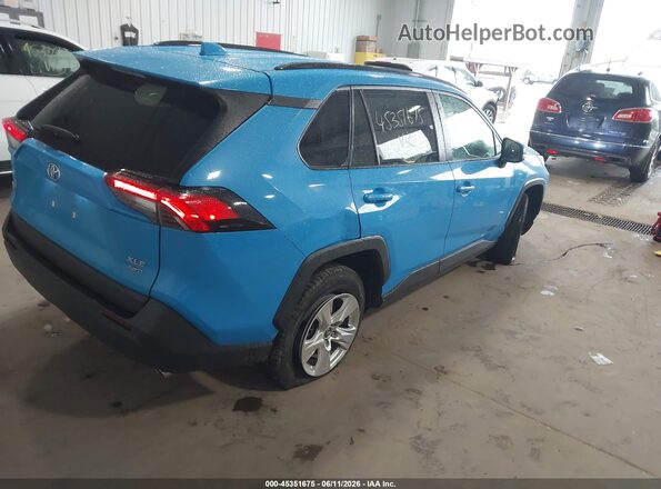 2T3P1RFV4MW155221 2021 TOYOTA RAV4 Blue Rear right