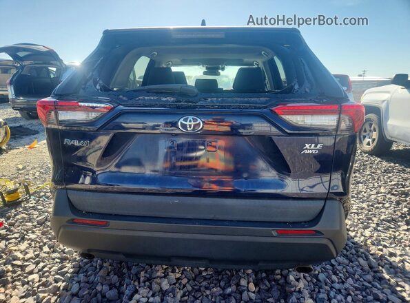 2T3P1RFV4MW172603 2021 TOYOTA RAV4 Blue Vista trasera