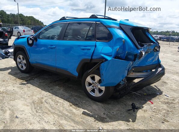 2T3P1RFV4MW203347 2021 TOYOTA RAV4 Синий Задняя левая четверть