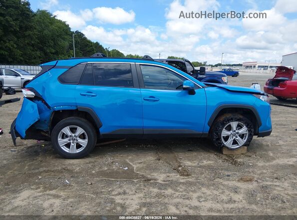 2T3P1RFV4MW203347 2021 TOYOTA RAV4 Синий Панорамный вид салона 360°