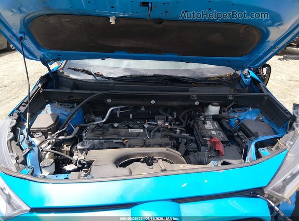 2T3P1RFV4MW203347 2021 TOYOTA RAV4 Синий Вид сзади
