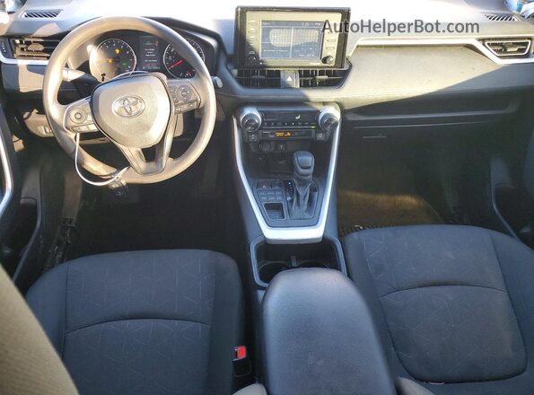 2T3P1RFV4NC288421 2022 TOYOTA RAV4 Белый Вид панели приборов