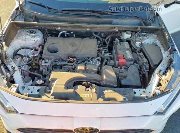 2T3P1RFV4NC288421 2022 TOYOTA RAV4 Белый Вид задней части салона