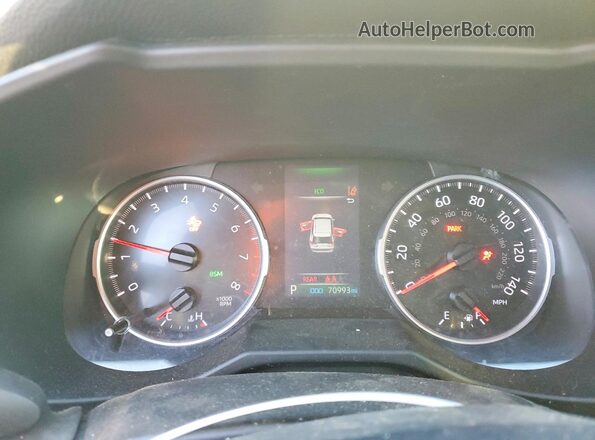 2T3P1RFV4NC288421 2022 TOYOTA RAV4 Белый Вид щитка приборов
