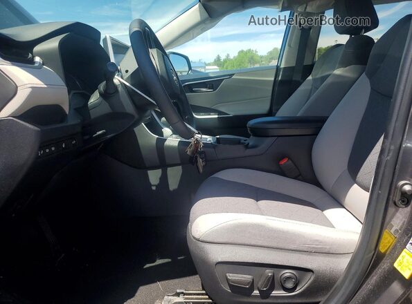 2T3P1RFV4PC362438 2023 TOYOTA RAV4 Gray წინა სალონის ხედი
