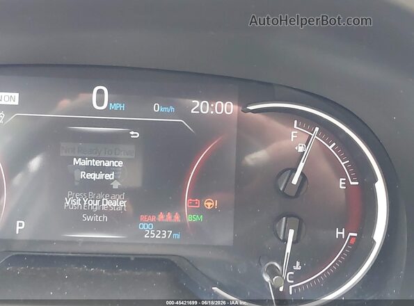 2T3P1RFV4RC475793 2024 TOYOTA RAV4 Gray Widok wnętrza 360 stopni