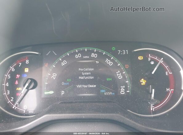 2T3P1RFV4SW606614 2025 TOYOTA RAV4 Gray Vista de los asientos traseros