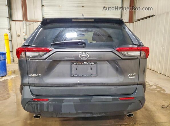 2T3P1RFV5KC060214 2019 TOYOTA RAV4 Gray Հետևի տեսք