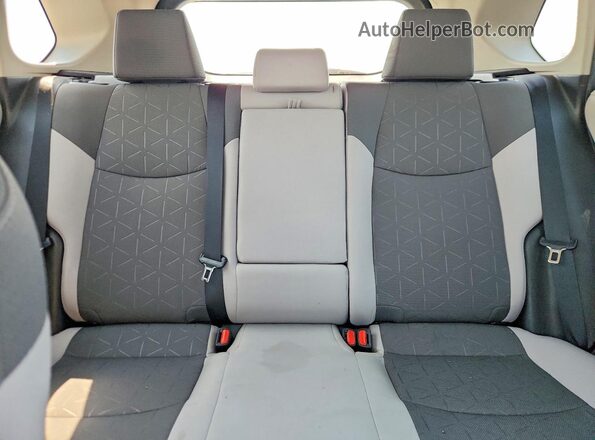 2T3P1RFV5KC060214 2019 TOYOTA RAV4 Gray Հետևի նստատեղերի տեսք