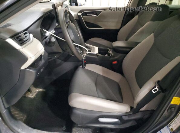 2T3P1RFV5KC060214 2019 TOYOTA RAV4 Gray Սալոնի դիմացի տեսք