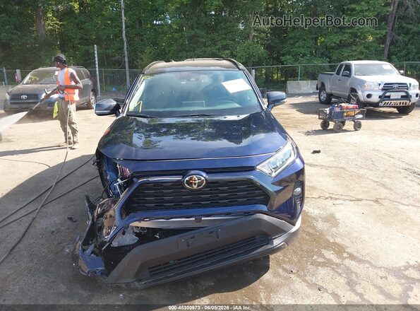 2T3P1RFV5LW085727 2020 TOYOTA RAV4 Blue Սարքավորումների վահանակի տեսք