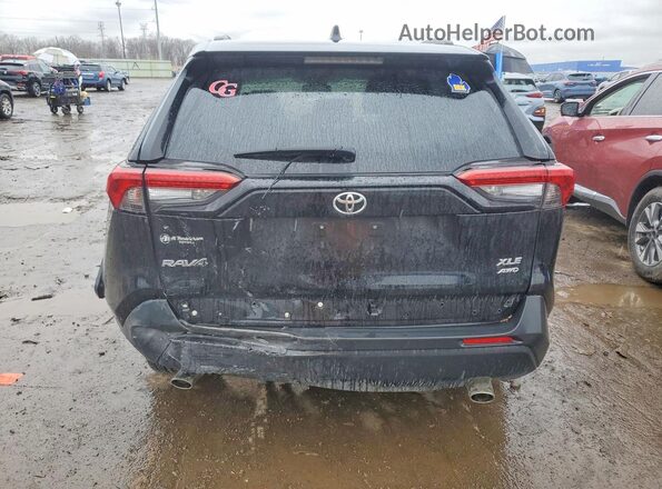 2T3P1RFV5LW128835 2020 TOYOTA RAV4 Black Vista trasera