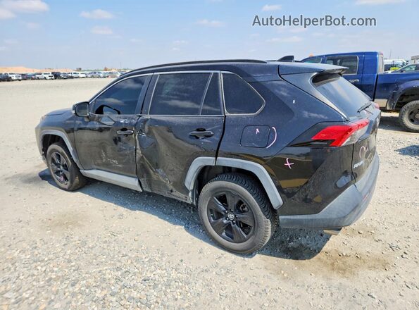 2T3P1RFV5MW142185 2021 TOYOTA RAV4 Black Задня ліва чверть