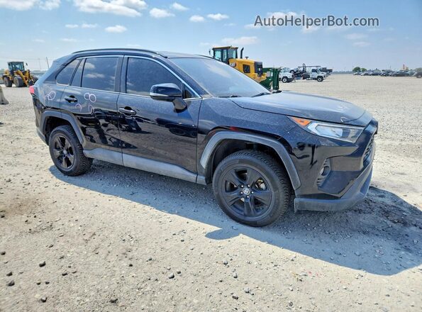 2T3P1RFV5MW142185 2021 TOYOTA RAV4 Black Передня права чверть