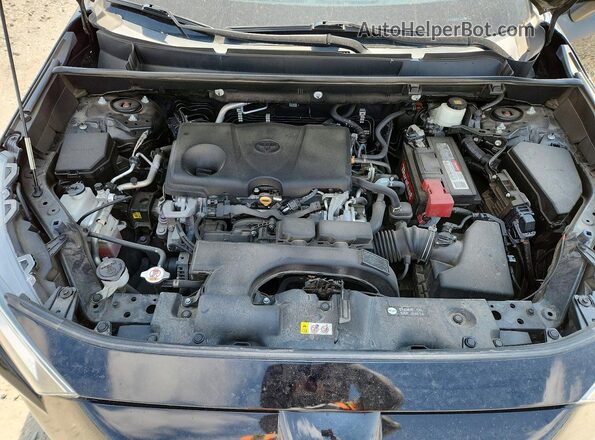 2T3P1RFV5MW142185 2021 TOYOTA RAV4 Black Вид підкапотного простору