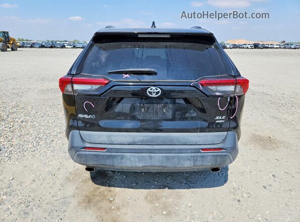2T3P1RFV5MW142185 2021 TOYOTA RAV4 Black Вид ззаду