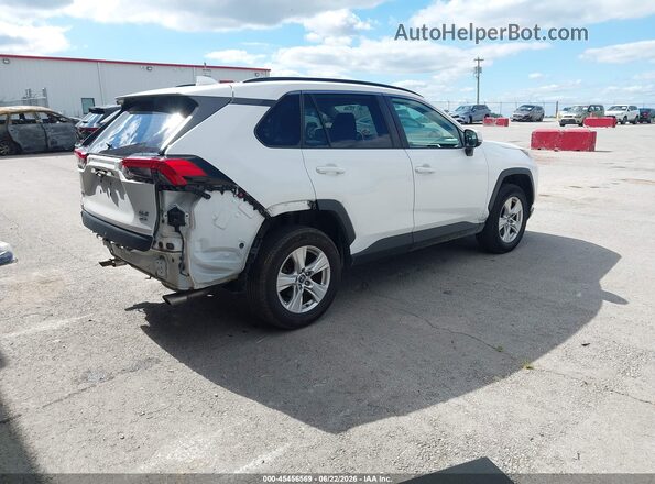 2T3P1RFV5MW154398 2021 TOYOTA RAV4 White Задня права чверть