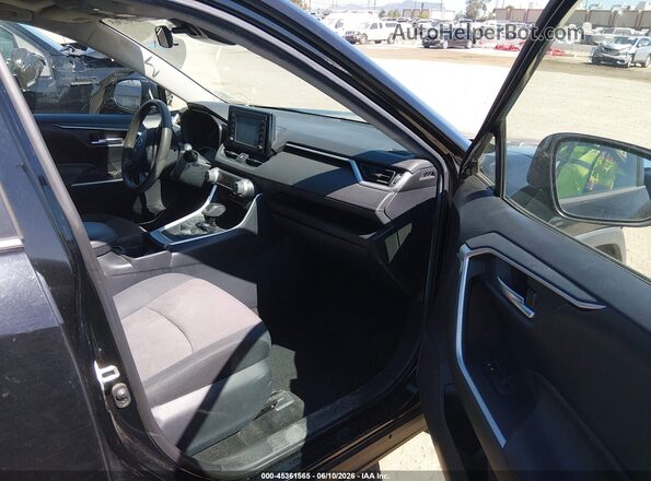 2T3P1RFV6KC007232 2019 TOYOTA RAV4 Black Widok wnętrza z przodu