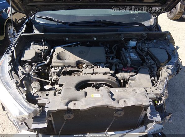 2T3P1RFV6KC007232 2019 TOYOTA RAV4 Black Widok z tyłu
