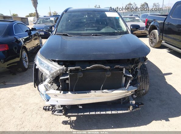 2T3P1RFV6KC007232 2019 TOYOTA RAV4 Black Widok wnętrza z tyłu