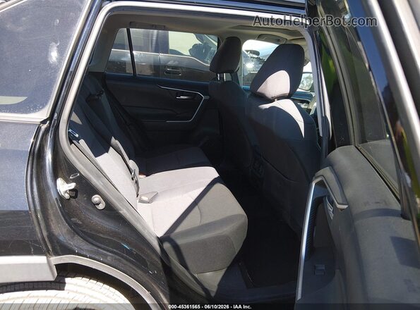 2T3P1RFV6KC007232 2019 TOYOTA RAV4 Black Widok naklejki z numerem VIN