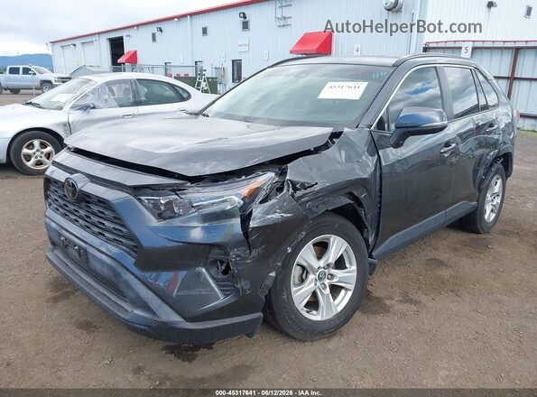2T3P1RFV6LC092736 2020 TOYOTA RAV4 Gray Առջևի ձախ երեք քառորդ տեսարան