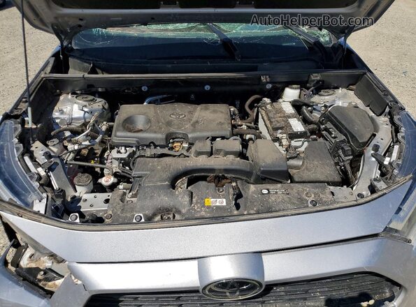 2T3P1RFV6PC370816 2023 TOYOTA RAV4 Silver Սալոնի հետևի տեսք