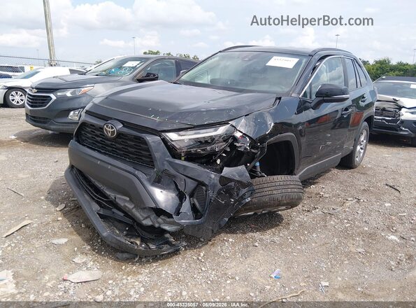 2T3P1RFV6SC573844 2025 TOYOTA RAV4 Black Առջևի ձախ երեք քառորդ տեսարան