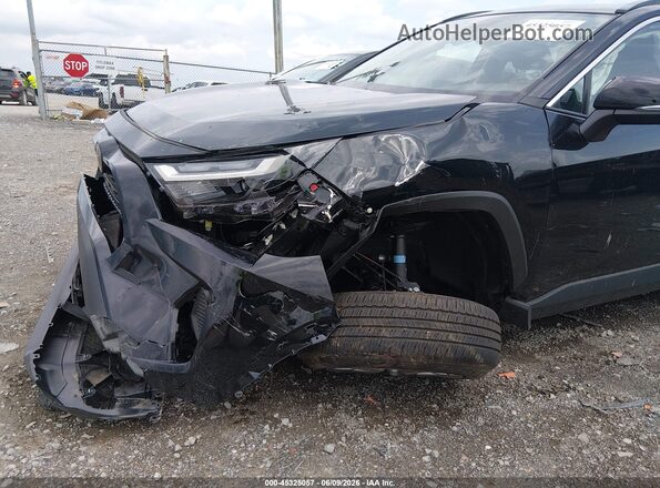 2T3P1RFV6SC573844 2025 TOYOTA RAV4 Black Դիմացի տեսք