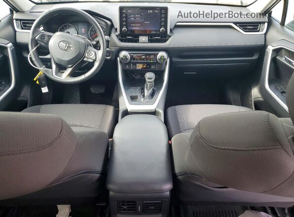 2T3P1RFV7KW076915 2019 TOYOTA RAV4 Turquoise Dashboard view