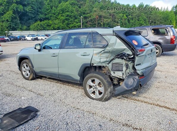 2T3P1RFV7KW076915 2019 TOYOTA RAV4 Turquoise Rear left
