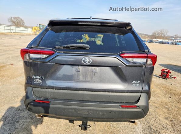 2T3P1RFV7LC084998 2020 TOYOTA RAV4 Gray Вид ззаду