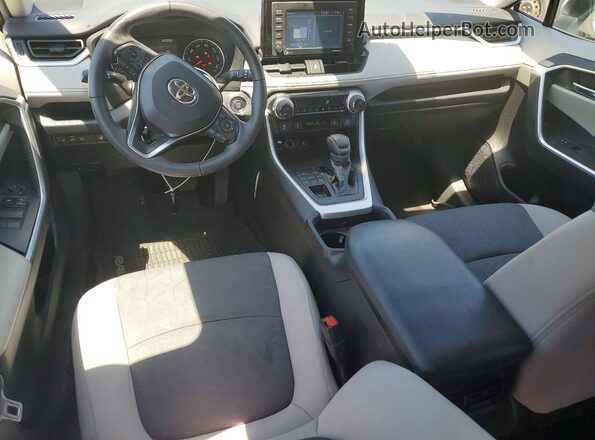 2T3P1RFV7LW133230 2020 TOYOTA RAV4 White წინა პანელის ხედი
