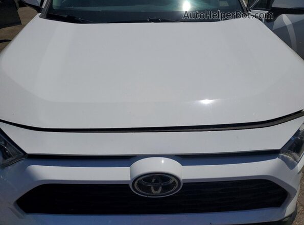 2T3P1RFV7LW133230 2020 TOYOTA RAV4 White ძრავის განყოფილების ხედი