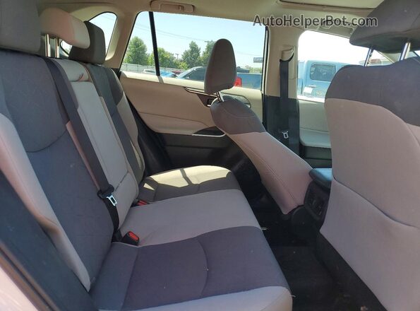 2T3P1RFV7LW133230 2020 TOYOTA RAV4 White უკანა სალონის ხედი