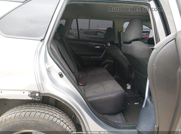 2T3P1RFV7MC180129 2021 TOYOTA RAV4 Silver VIN sticker view