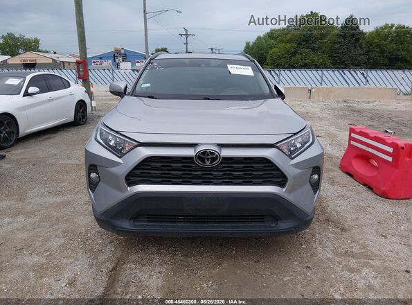 2T3P1RFV7MC180129 2021 TOYOTA RAV4 Silver Instrument cluster view