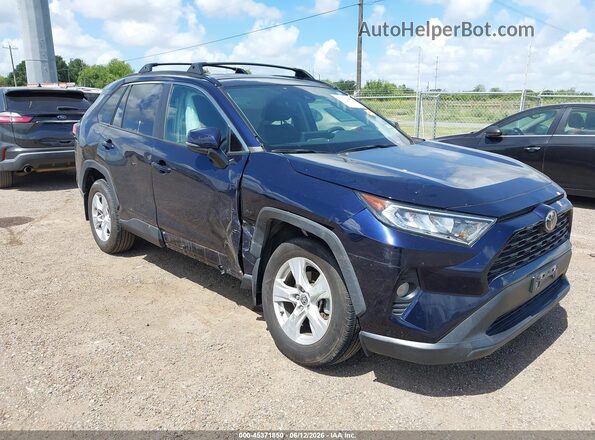 2T3P1RFV7MW234012 2021 TOYOTA RAV4 Blue Вид спереду