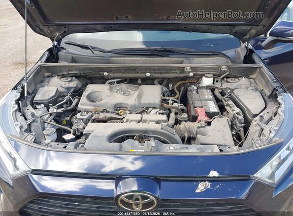 2T3P1RFV7MW234012 2021 TOYOTA RAV4 Blue Вид ззаду